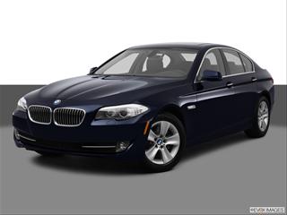 2012 BMW 5 Series Front angle medium view