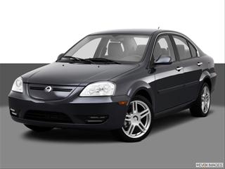 2012 CODA Sedan Front angle medium view