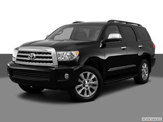 2013 Toyota Sequoia Front angle medium view