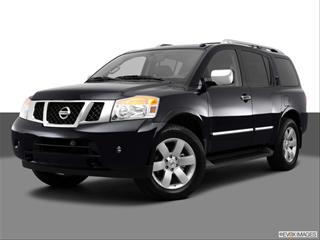 2013 Nissan Armada Front angle medium view