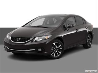2013 Honda Civic Front angle medium view