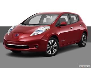 2013 Nissan LEAF Front angle medium view