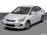 2012 Hyundai Accent Front angle view photo