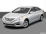 2012 Hyundai Sonata Front angle view photo