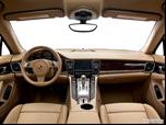 2012 Porsche Panamera Dashboard, center console, gear shifter view photo