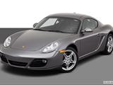 2012 Porsche Cayman Front angle view photo