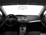 2012 Mazda MAZDA3 Dashboard, center console, gear shifter view photo