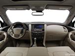 2012 Infiniti QX Dashboard, center console, gear shifter view photo