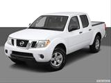 2012 Nissan Frontier Crew Cab Front angle view photo