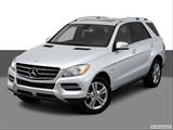 2012 Mercedes-Benz M-Class Front angle view photo