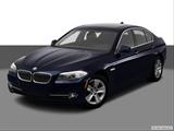 2012 BMW 5 Series Front angle view photo