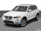 2012 BMW X3 Front angle view photo
