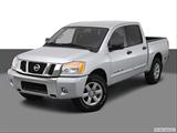 2012 Nissan Titan Crew Cab Front angle view photo