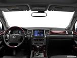 2013 Lexus LX Dashboard, center console, gear shifter view photo
