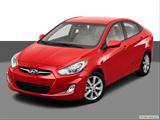 2013 Hyundai Accent Front angle view photo