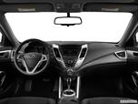 2013 Hyundai Veloster Dashboard, center console, gear shifter view photo