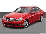 2013 Mercedes-Benz C-Class Front angle view photo
