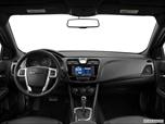 2013 Chrysler 200 Dashboard, center console, gear shifter view photo