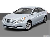 2013 Hyundai Sonata Front angle view photo