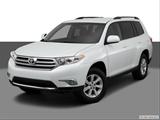 2013 Toyota Highlander Front angle view photo