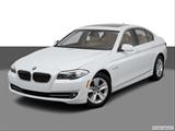 2013 BMW 5 Series Front angle view photo