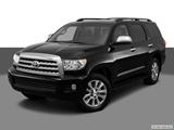 2013 Toyota Sequoia Front angle view photo