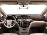 2013 Nissan Quest Dashboard, center console, gear shifter view photo
