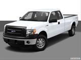 2013 Ford F150 Super Cab Front angle view photo
