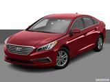 2015 Hyundai Sonata Front angle view photo