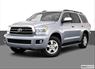2010 Toyota Sequoia SR5  Front angle medium view photo