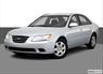 2010 Hyundai Sonata GLS  Front angle medium view photo