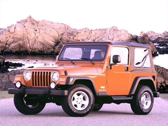 2003 Jeep wrangler sahara blue book