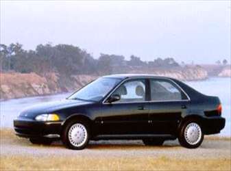 1995 Honda Civic EX Sedan 4D Exterior
