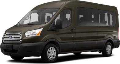 Transit 350 Wagon XLT w/Medium Roof w/Sliding Side Door Van 3D image
