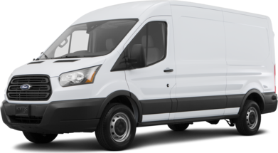 Transit 150 Van Medium Roof w/Sliding Side Door w/RWB Van 3D image