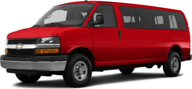 Express 3500 Passenger LS Diesel Extended Van 3D image