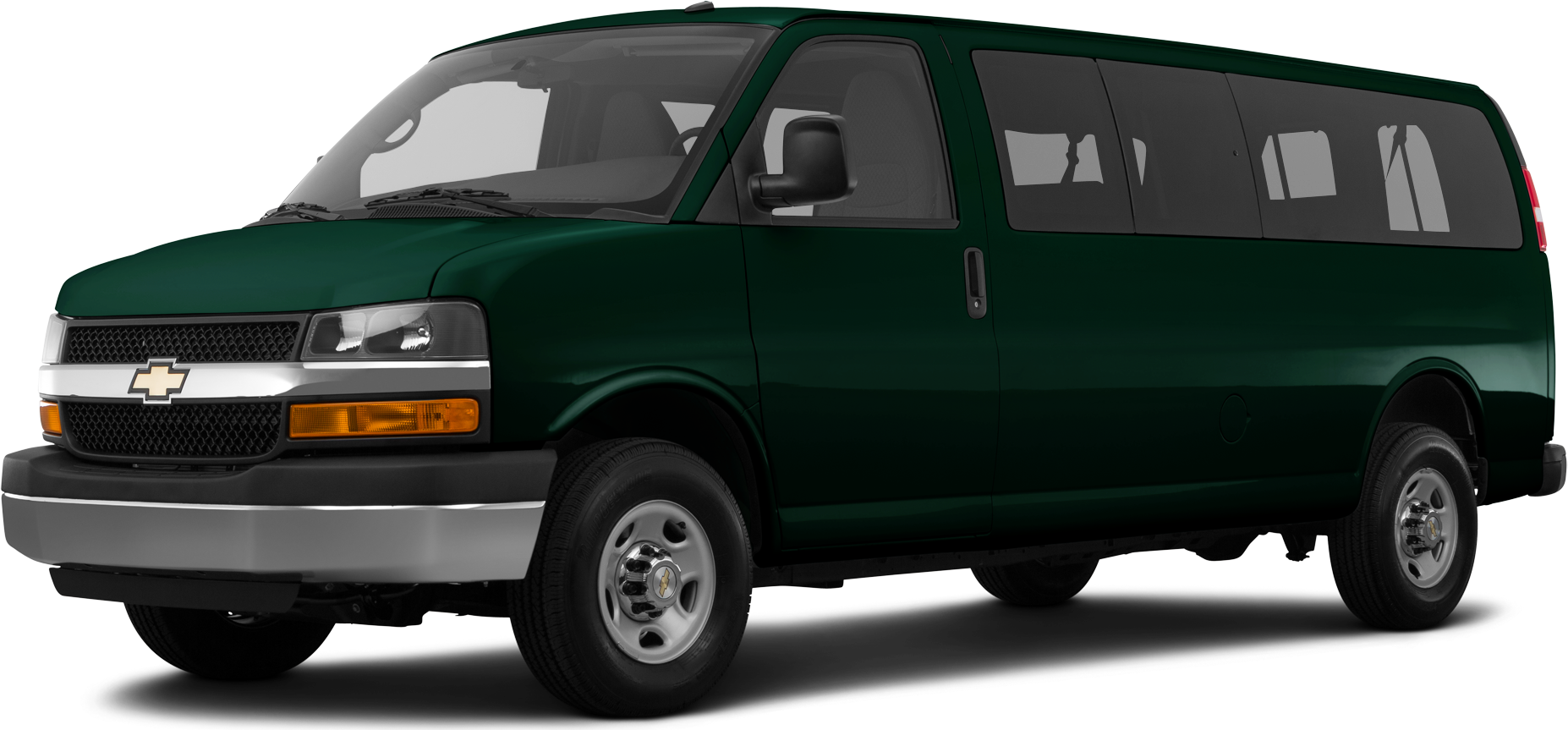 2015 Chevrolet Express 3500 Passenger LS Diesel Van 3D