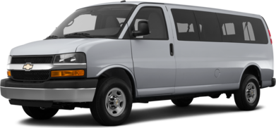 Express 3500 Passenger LT Diesel Van 3D image