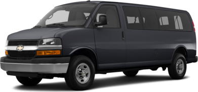 Express 3500 Passenger LT Diesel Extended Van 3D image