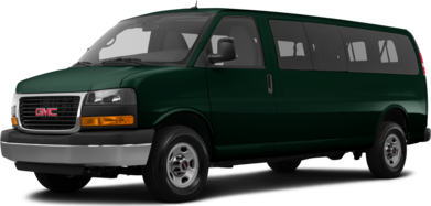 Savana 3500 Passenger LS Diesel Extended Van 3D image