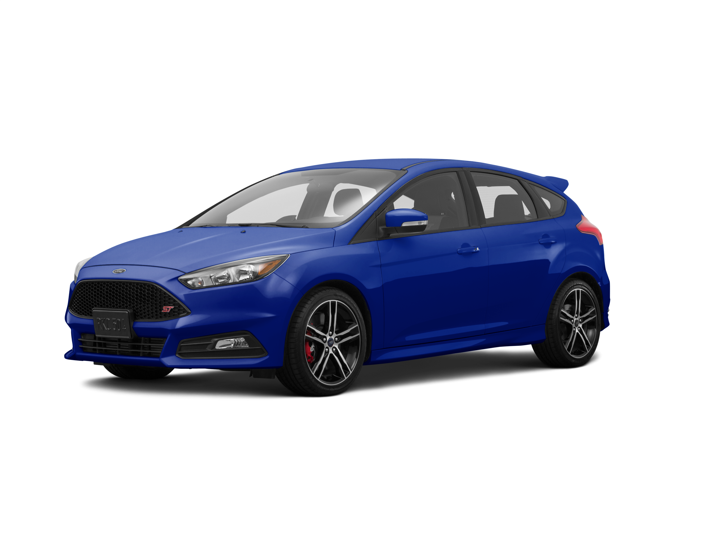 2022 ford focus st performance blue