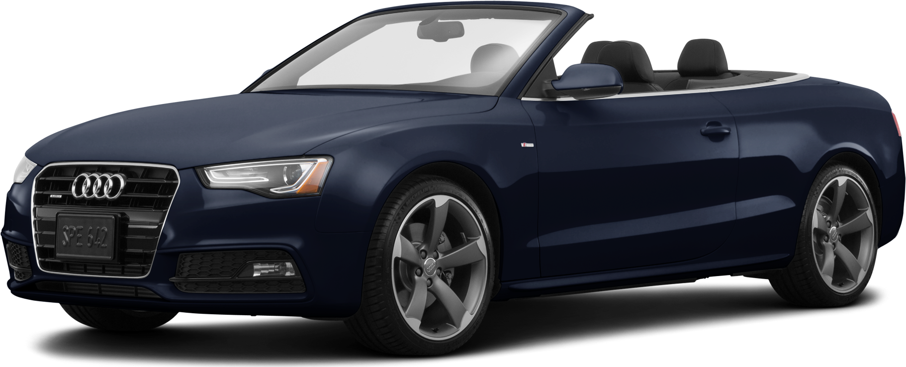 Bâche design spéciale adaptée à Audi A5 Cabrio 2007-2016 Blue with