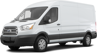 Transit 250 Van Medium Roof w/Sliding Side Door w/RWB Van 3D image