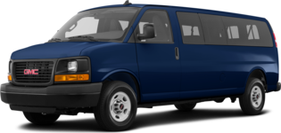 2016 GMC Savana 2500 Passenger LT Van 3D