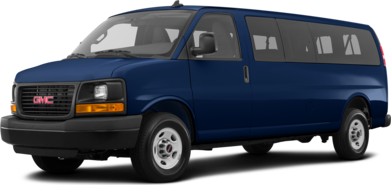 Savana 3500 Passenger LS Diesel Extended Van 3D image