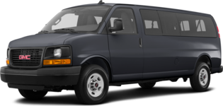 2016 GMC Savana 3500 Passenger LT Van 3D