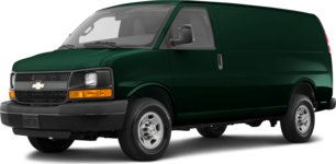 2016 Chevrolet Express 3500 Cargo Diesel Extended Van 3D