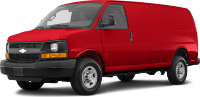 Express 3500 Cargo Extended Van 3D image