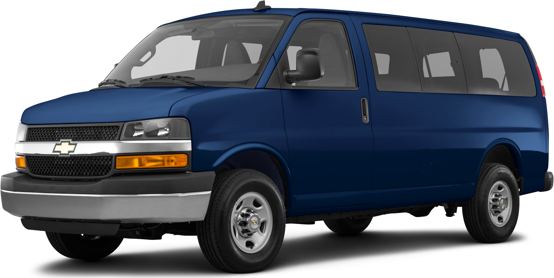 2016 Chevrolet Express 3500 Passenger LS Extended Van 3D