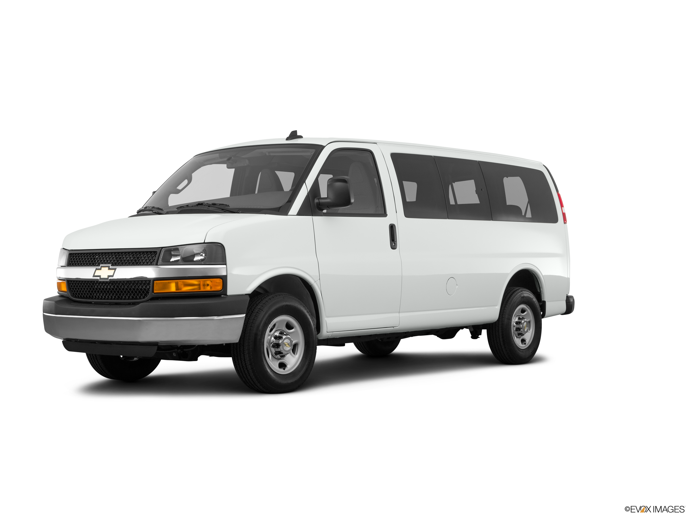 Used 2016 Chevy Express 3500 Passenger LT Extended Van 3D Prices 